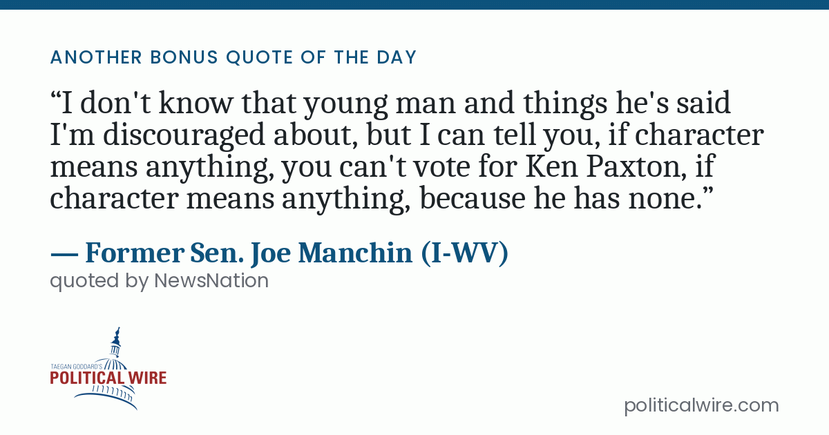 Another Bonus Quote of the Day