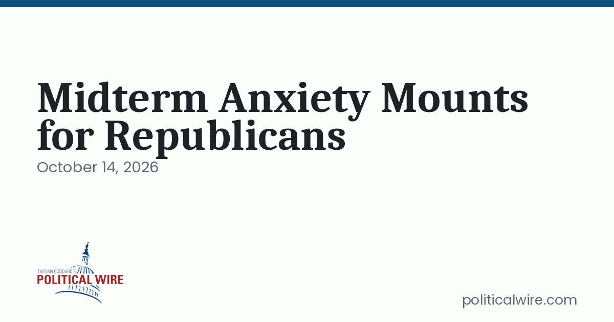 GOP on defense as Democrats expand midterm battleground